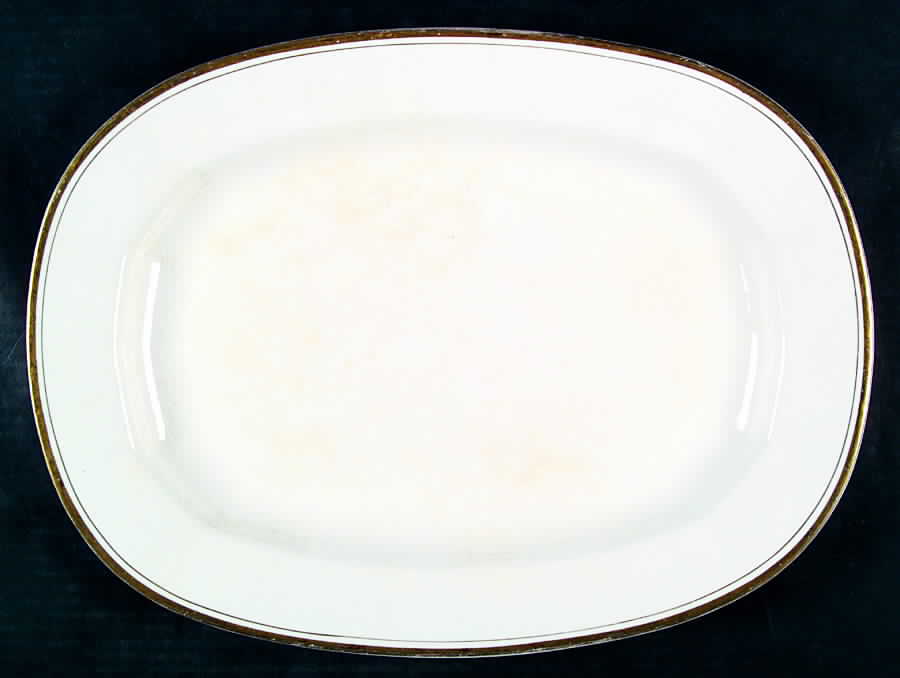 Kno752 17" Oval Serving Platter by Edwin Knowles-1