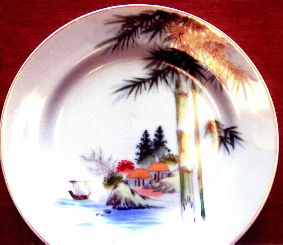 KUT158 Salad Plate by Kutani-1