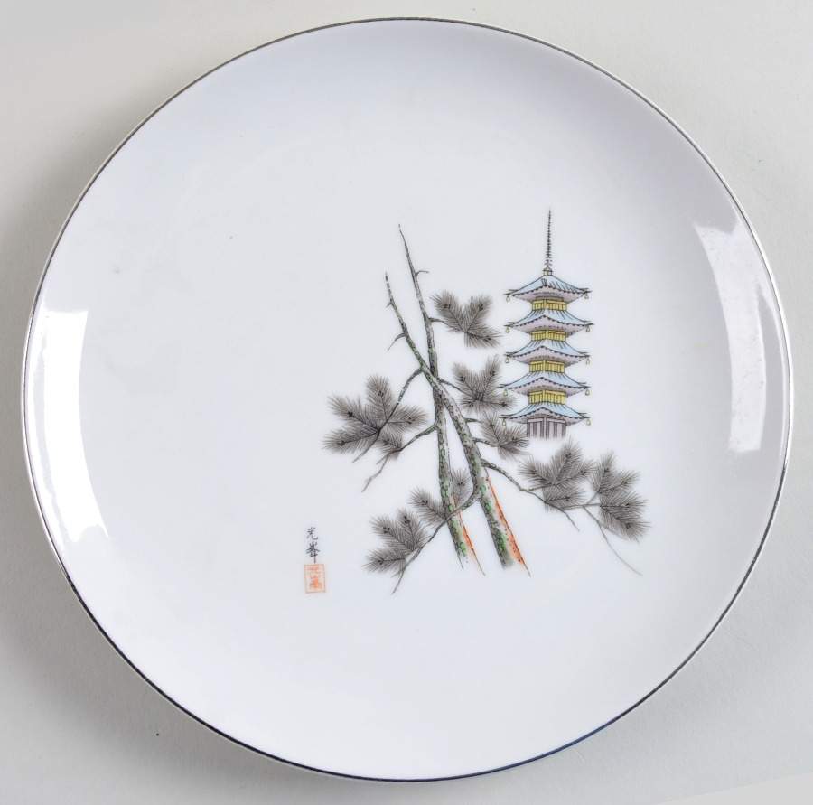 KUT160 Salad Plate by Kutani-1