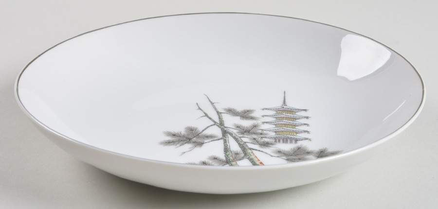 KUT160 Coupe Soup Bowl by Kutani-1