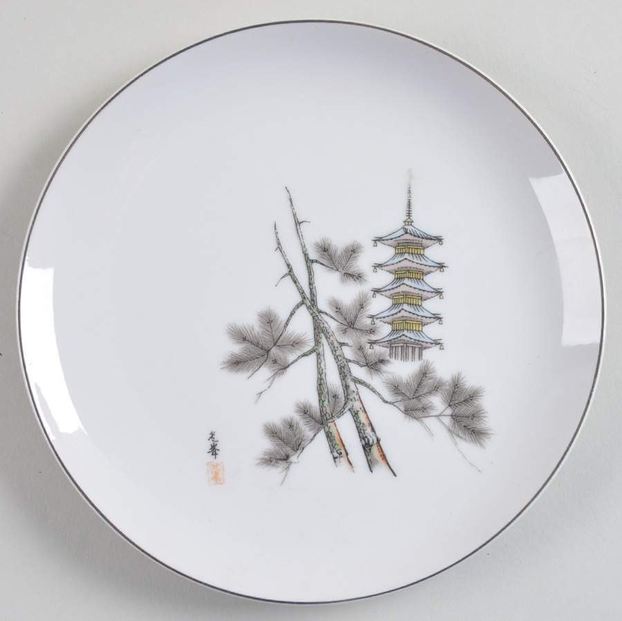 KUT160 Bread & Butter Plate by Kutani-1