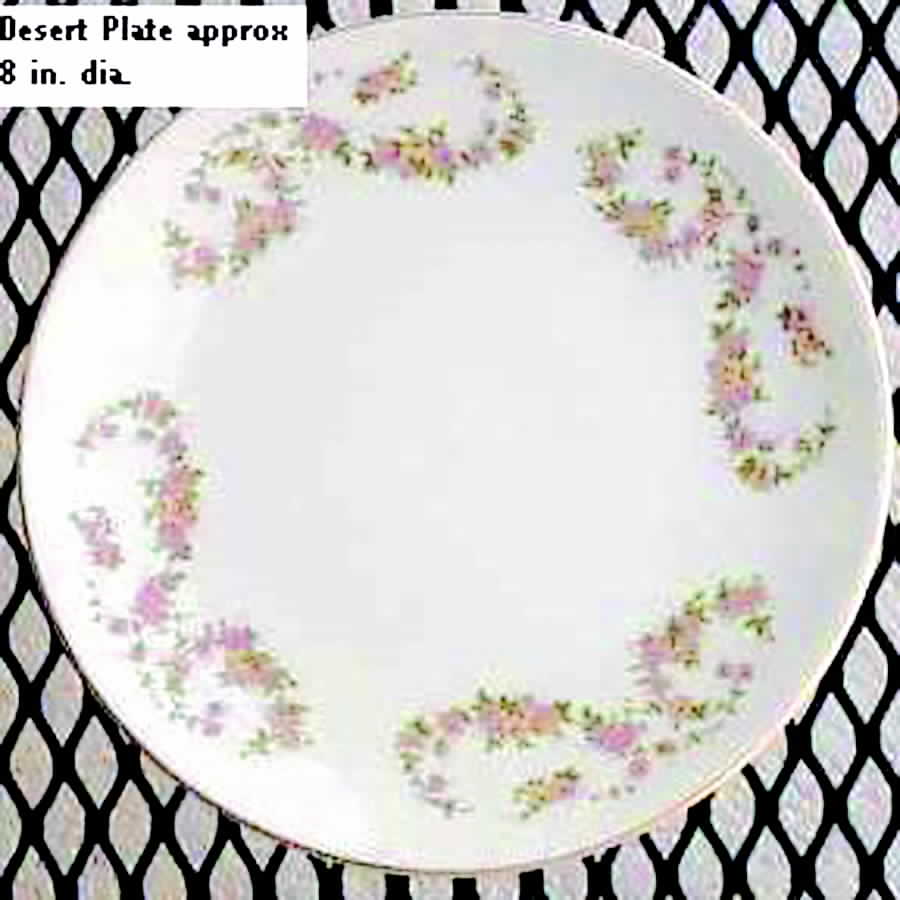 KNO771 Dessert/Pie Plate by Edwin Knowles-1
