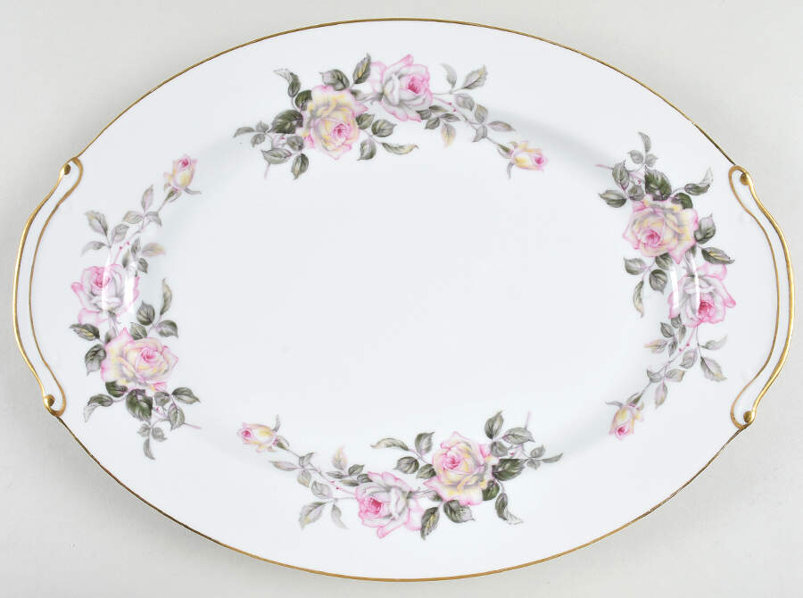 Rosehill 16" Oval Serving Platter by Kyoto-1