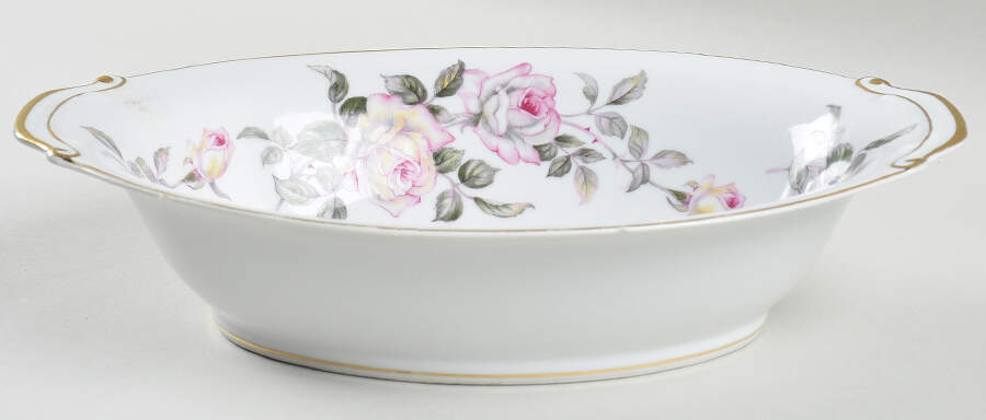 Rosehill 11" Oval Vegetable Bowl by Kyoto-1