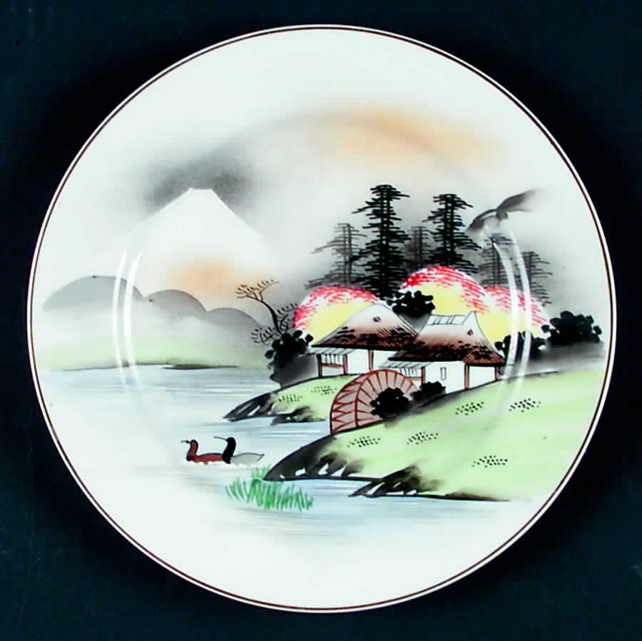 KUT165 Salad Plate by Kutani-1