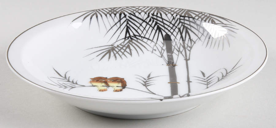 KUT167 Rim Soup Bowl by Kutani-1