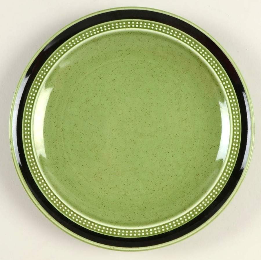 Moss Antigua Salad Plate by Kasuga-1