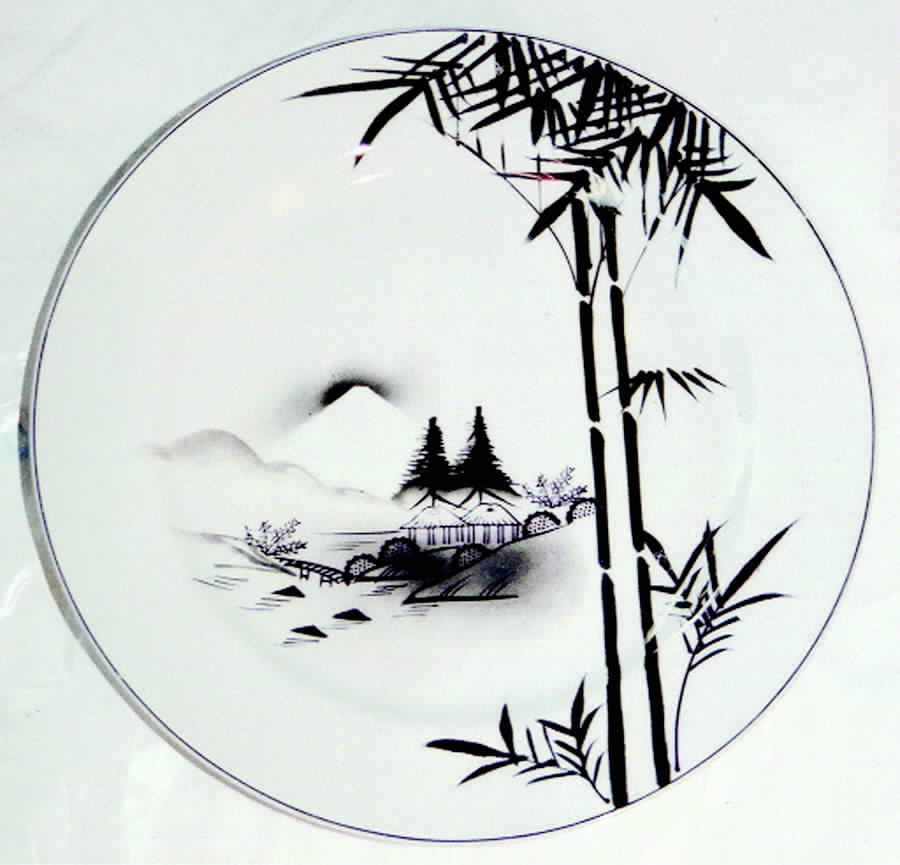 KUT168 Dinner Plate by Kutani-1