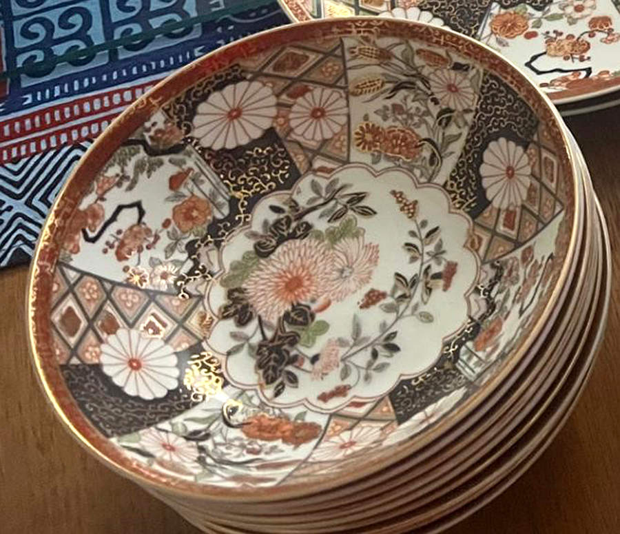 KUT169 Coupe Cereal Bowl by Kutani-1