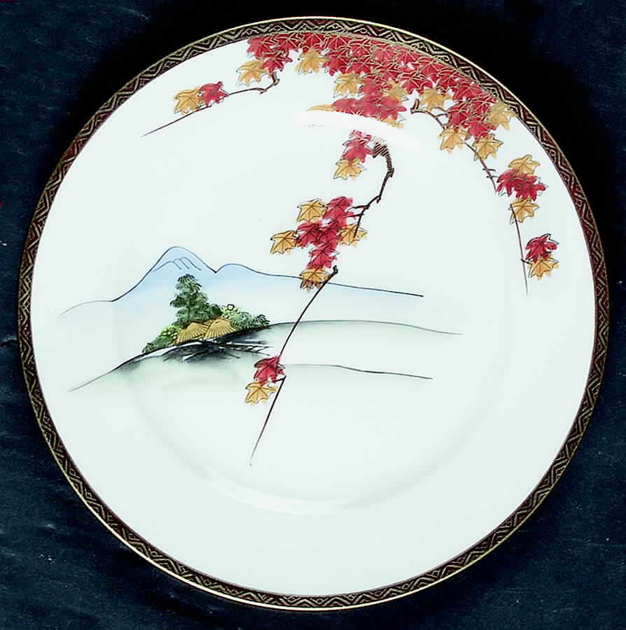 KUT174 Salad Plate by Kutani-1