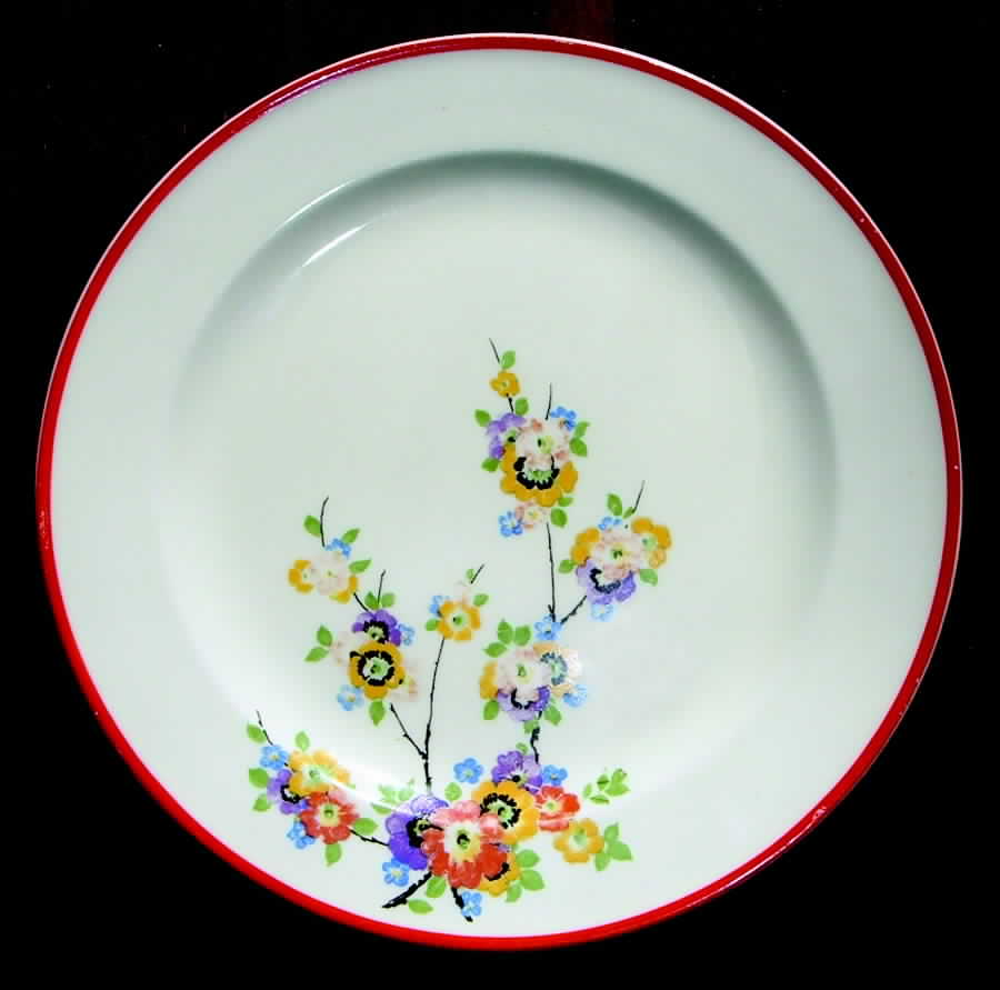 KNO628 (Rim) Dinner Plate by Edwin Knowles-1