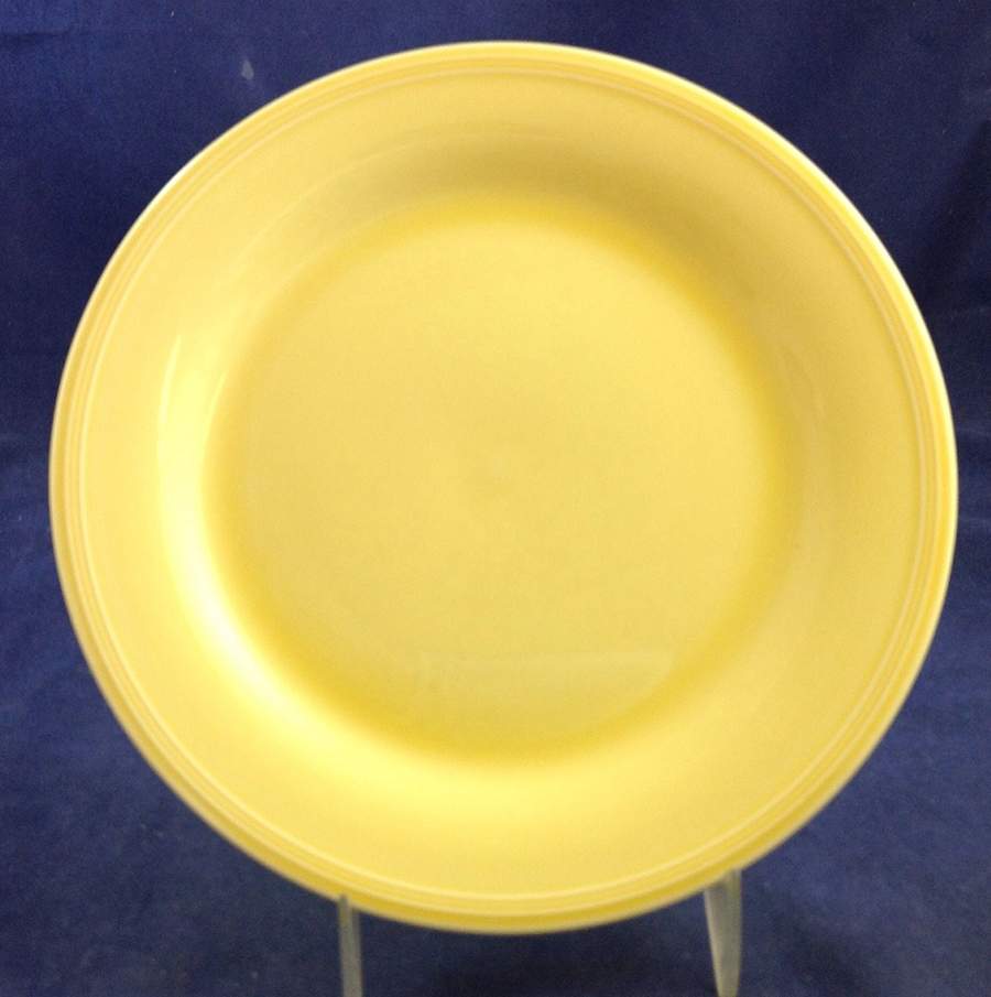 Deanna Dark Yellow Luncheon Plate by Edwin Knowles-1