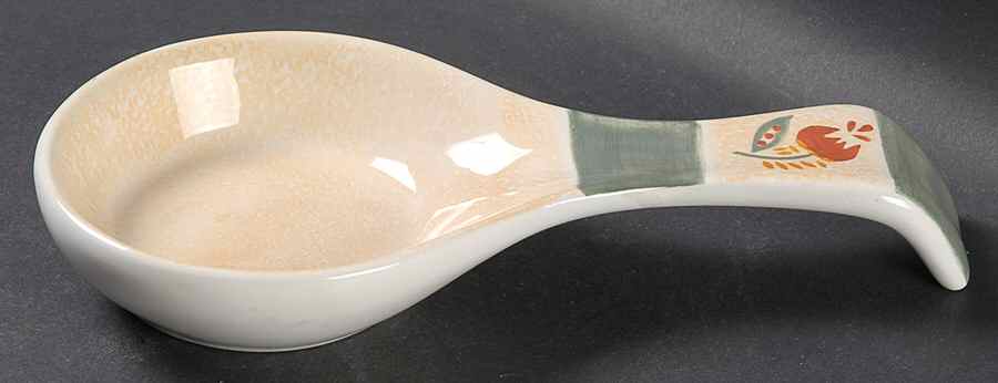 Tuscany Spice Spoon Rest/Holder (Holds 1 Spoon) by KIC (China)-1