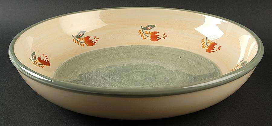 Tuscany Spice 13" Pasta Serving Bowl by KIC (China)-1