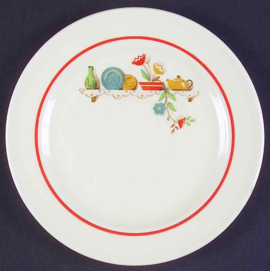 KNO817 Bread & Butter Plate by Edwin Knowles-1