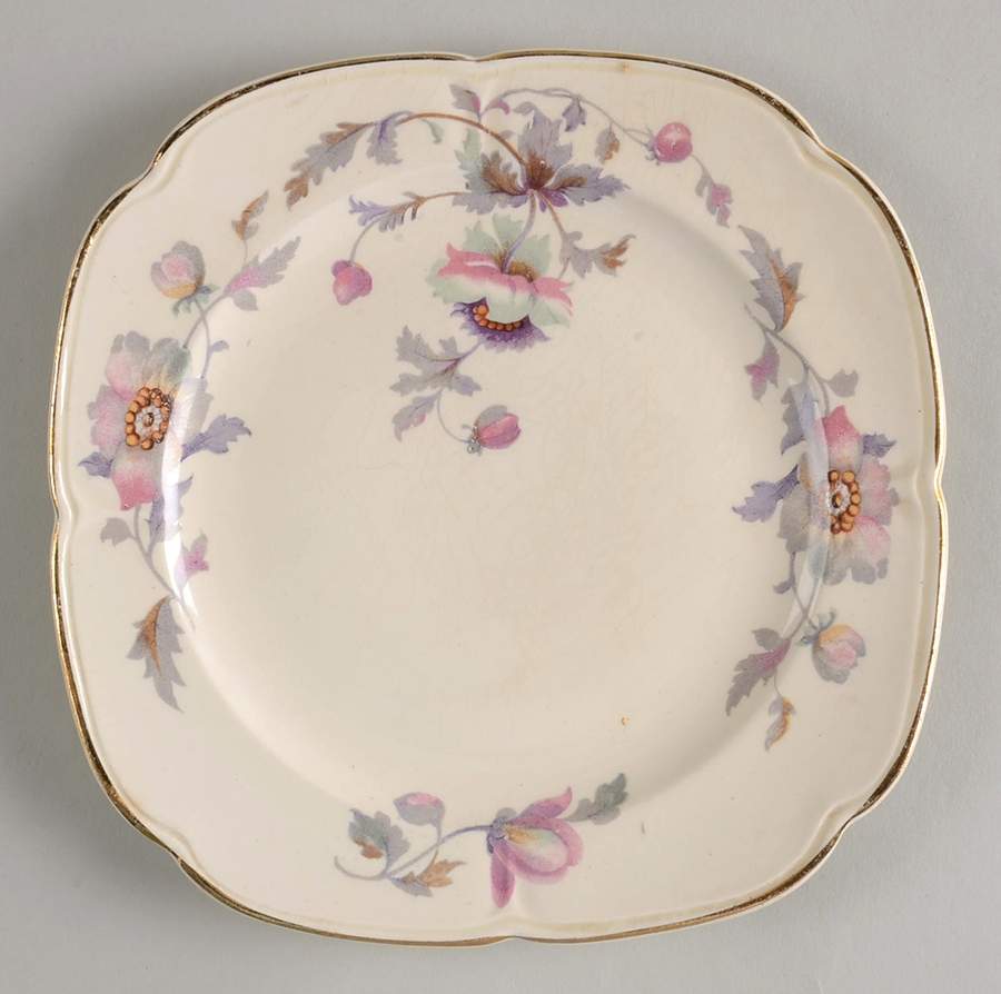 72-E1 Square Salad Plate by Edwin Knowles-1