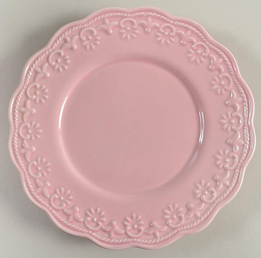 Lace Pink Salad Plate by JCPenney-1
