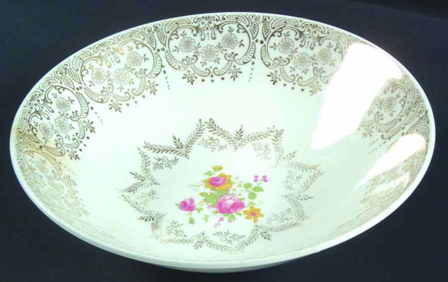 KNO825 8" Round Vegetable Bowl by Edwin Knowles-1