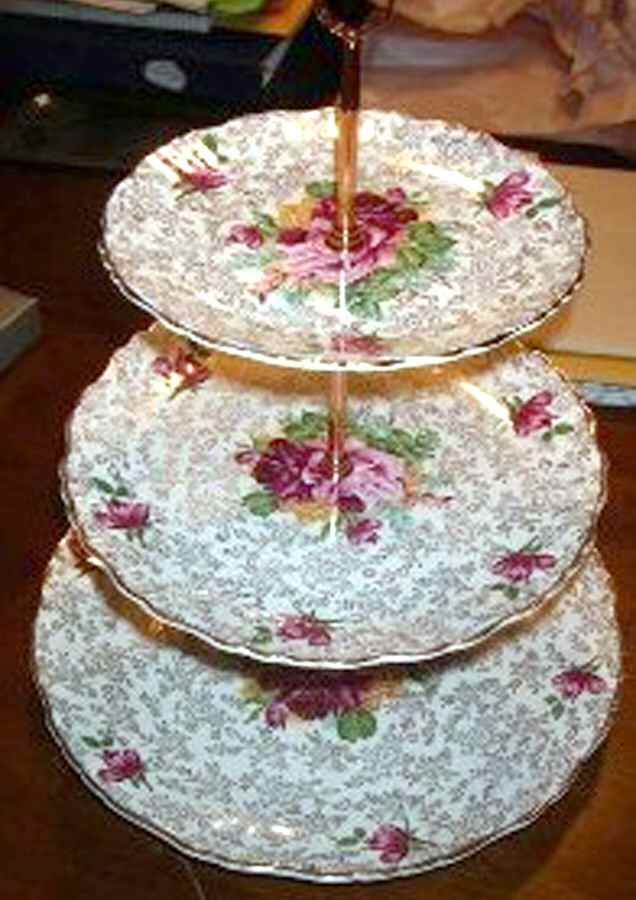 5308 3-Tiered Serving Tray (DP, SP, BB) by James Kent (England)-1