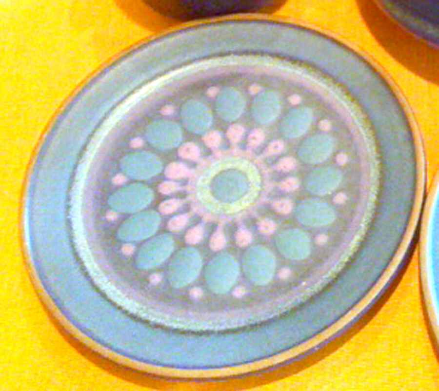 Viola Salad Plate by KMK-1