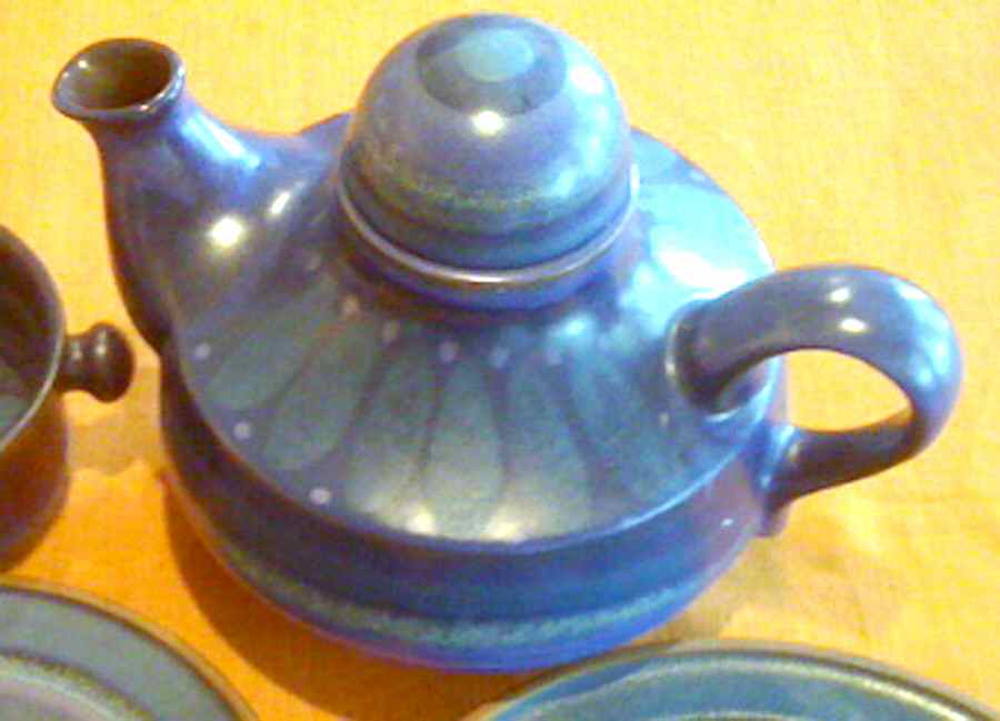 Viola Teapot & Lid by KMK-1
