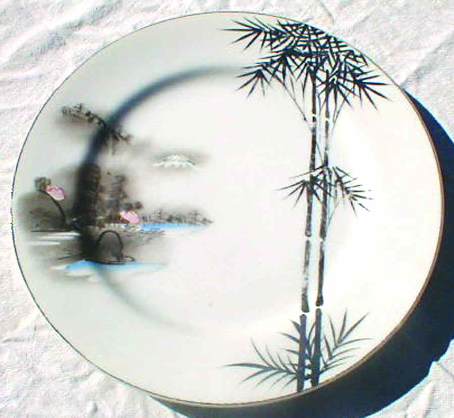 KUT187 Dinner Plate by Kutani-1