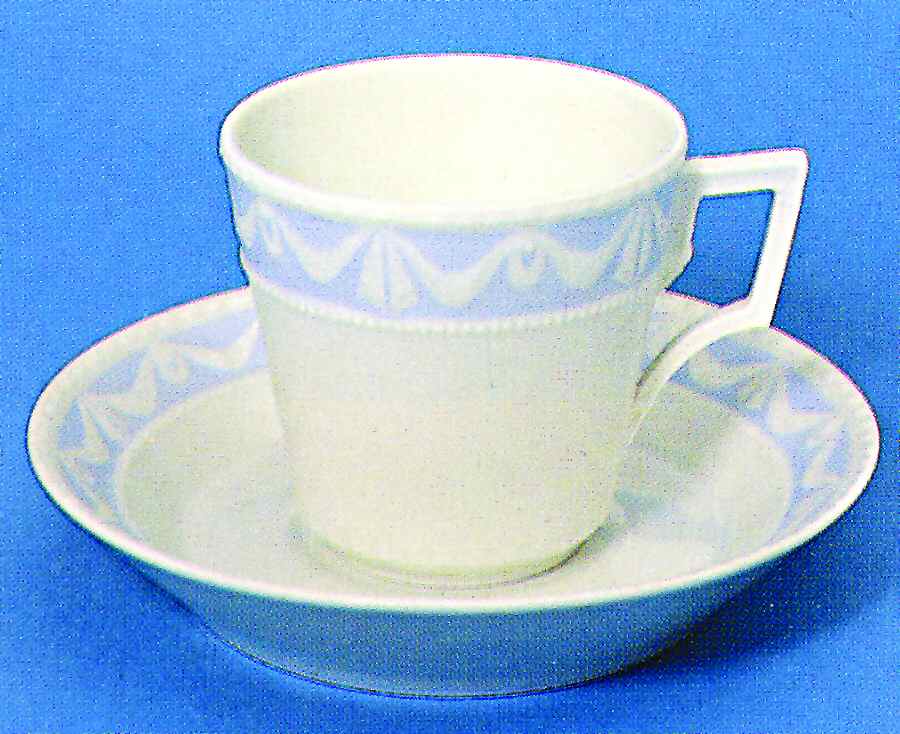 Decor 29 Flat Cup & Saucer Set by KPM-1