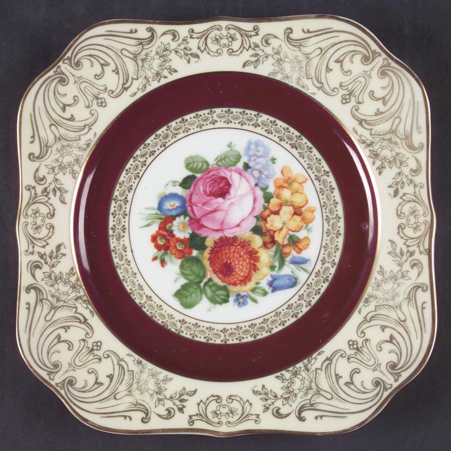 KPM183 Square Salad Plate by KPM-1