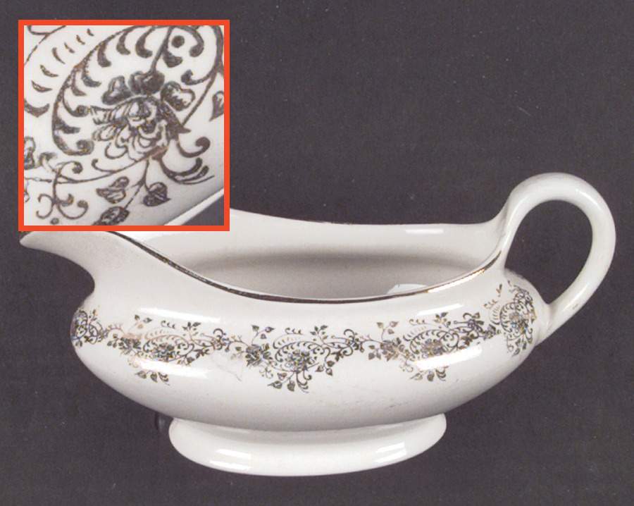 KNO849 Gravy Boat by Edwin Knowles-1