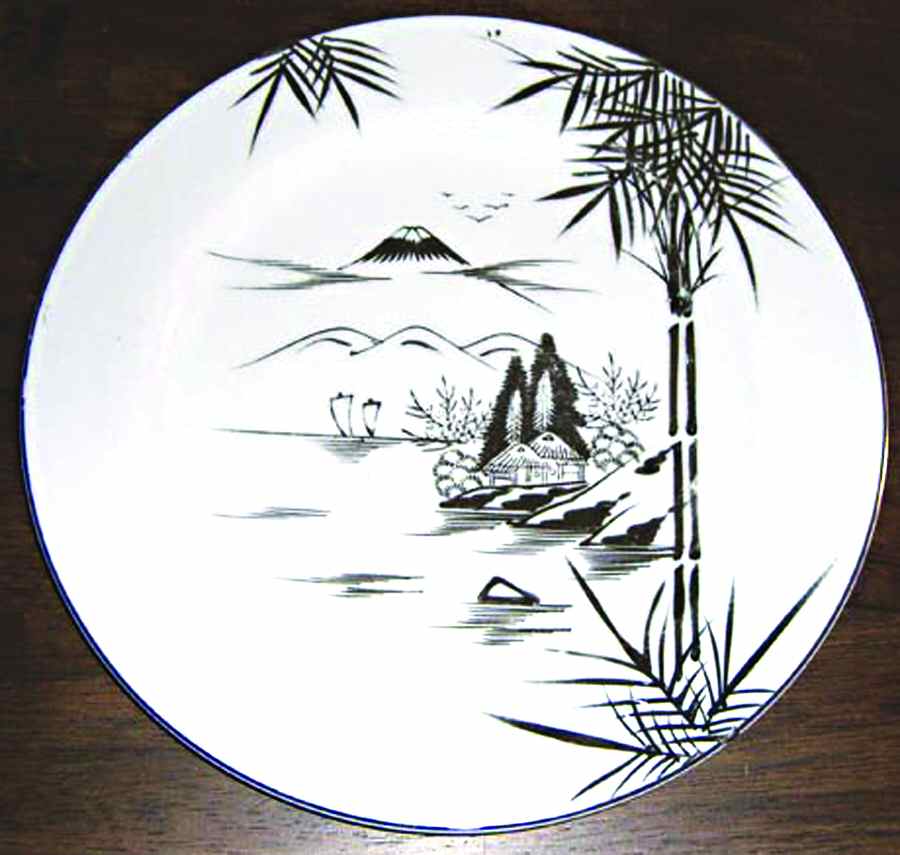 KUT194 Dinner Plate by Kutani-1