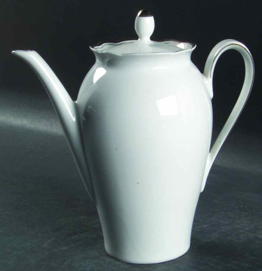 KHL21 (Platinum Trim) Mini Coffee Pot & Lid by Kahla-1