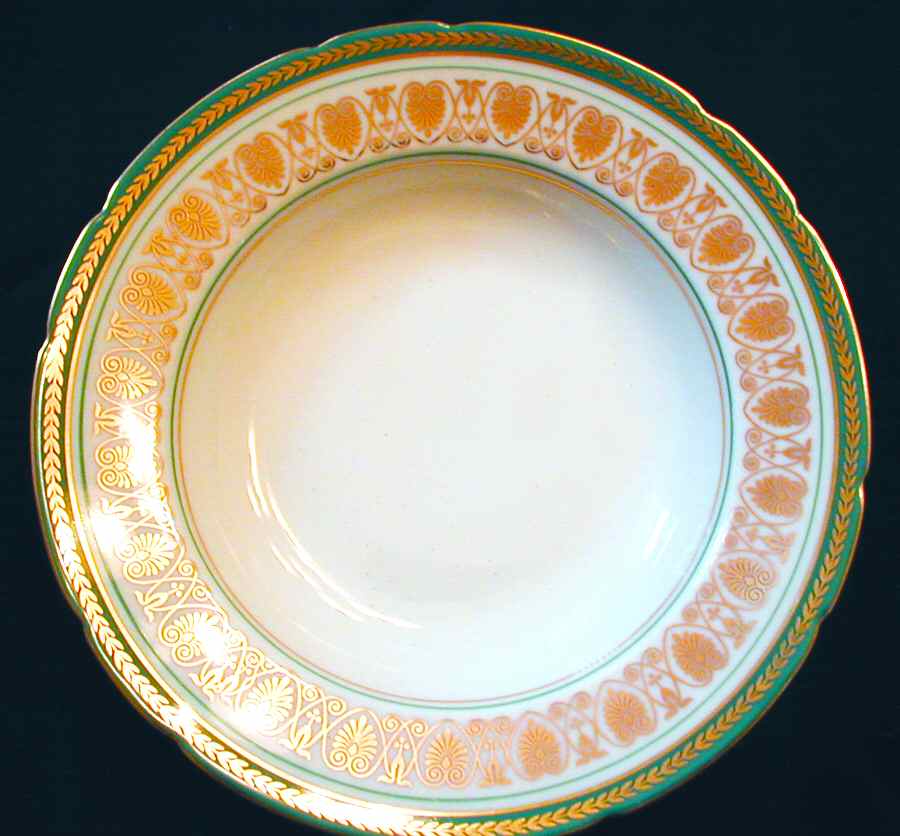 Oxford Rim Soup Bowl by KPM-1