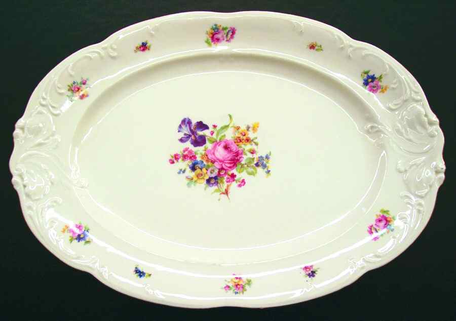 KPM188 14" Oval Serving Platter by KPM-1