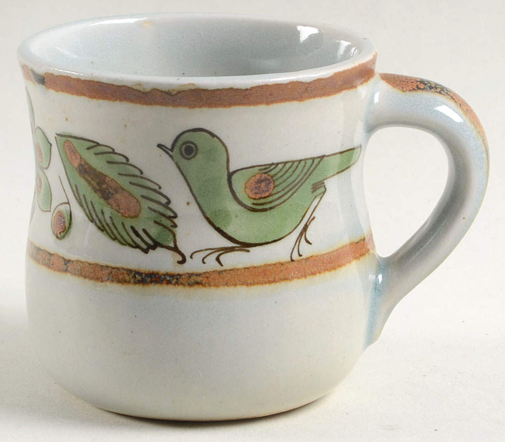 El Palomar Green Mug No Saucer by Ken Edwards Pottery-1