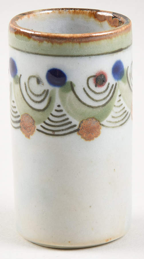 El Palomar Green Cigarette Holder by Ken Edwards Pottery-1