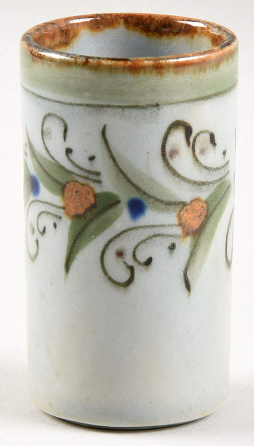 El Palomar Green Cigarette Holder by Ken Edwards Pottery-1