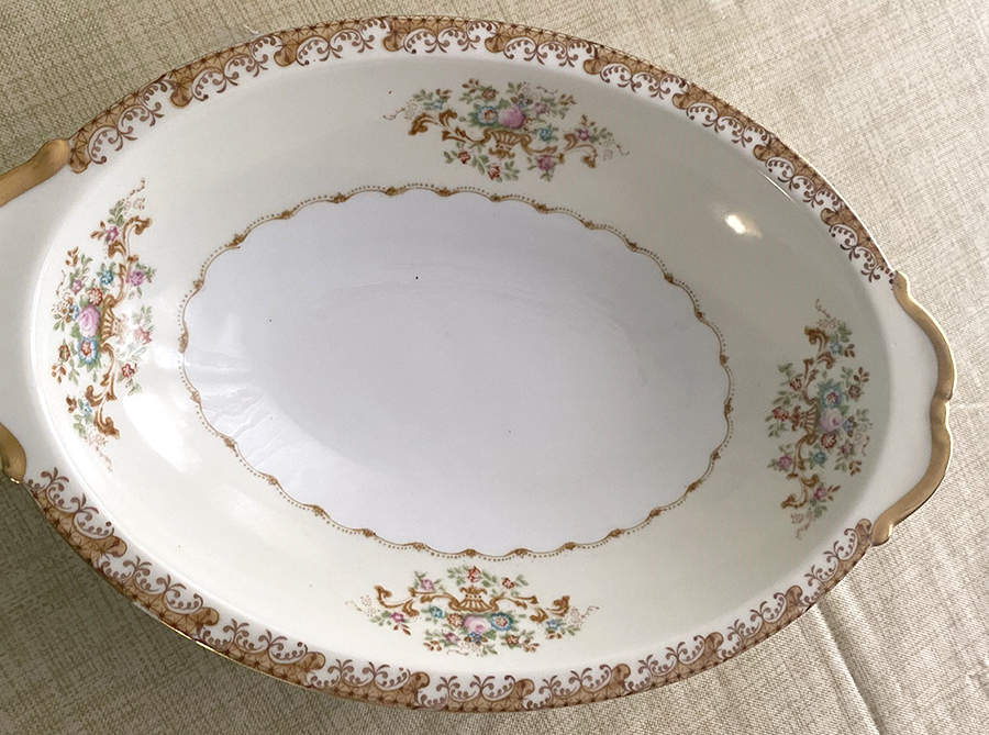 KIK57 10" Oval Vegetable Bowl by Kikusui-1