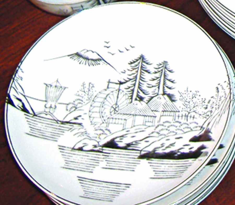 KUT207 Salad Plate by Kutani-1