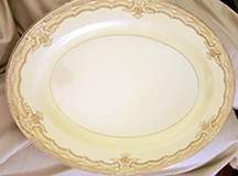 KNO894 12" Oval Serving Platter by Edwin Knowles-1