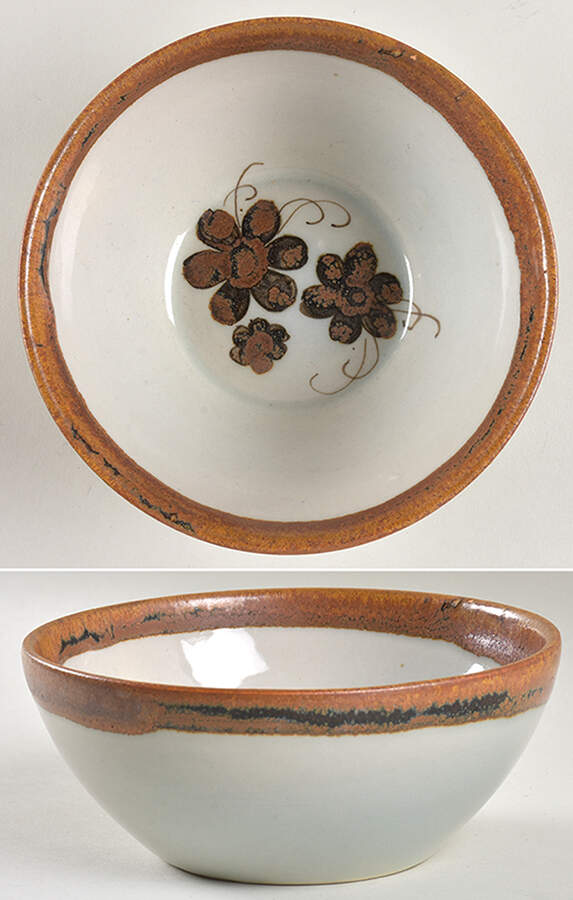 El Palomar Brown Coupe Cereal Bowl by Ken Edwards Pottery-1