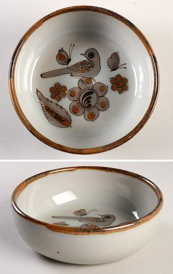 El Palomar Brown Coupe Cereal Bowl by Ken Edwards Pottery-1