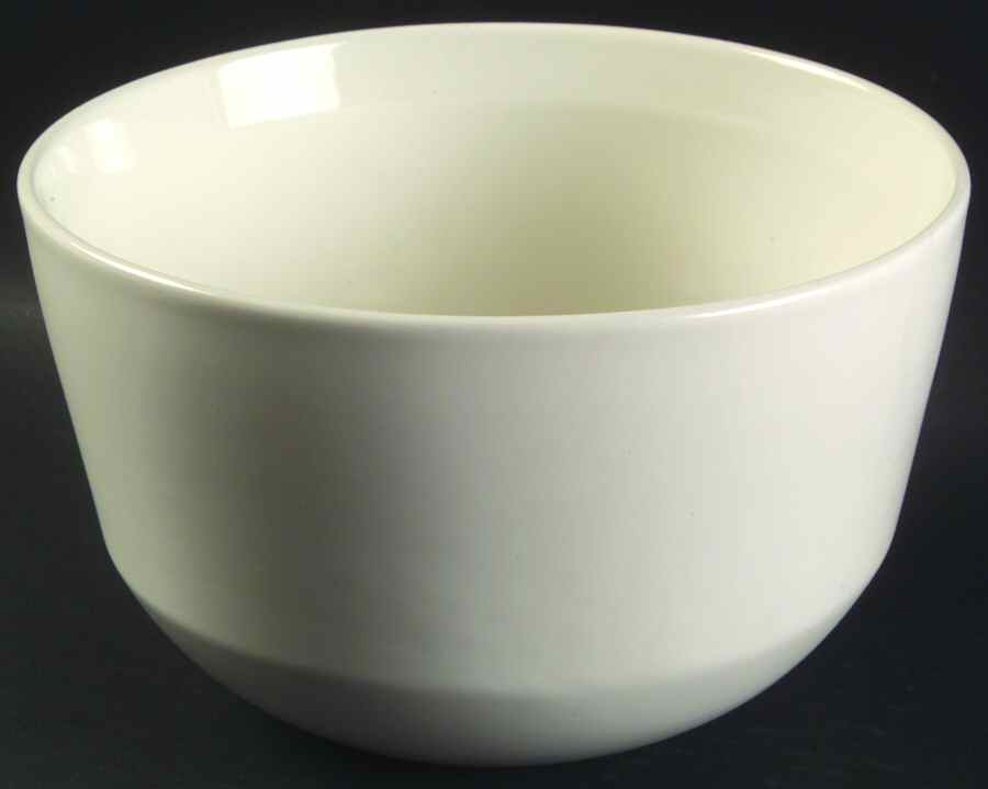 Take Out Squared Cream 9" Round Vegetable Bowl by Kenneth Cole Reaction-1