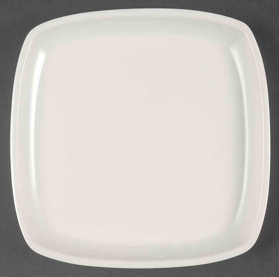 Take Out Squared Cream Square Salad Plate by Kenneth Cole Reaction-1