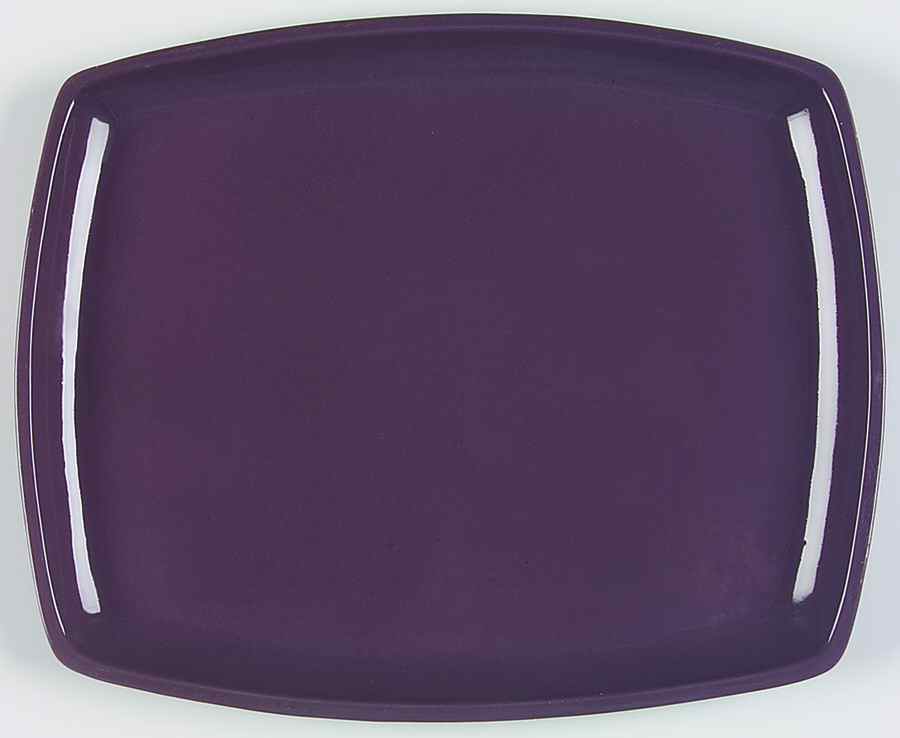 Take Out Squared Aubergine 13" Rectangular Tray by Kenneth Cole Reaction-1