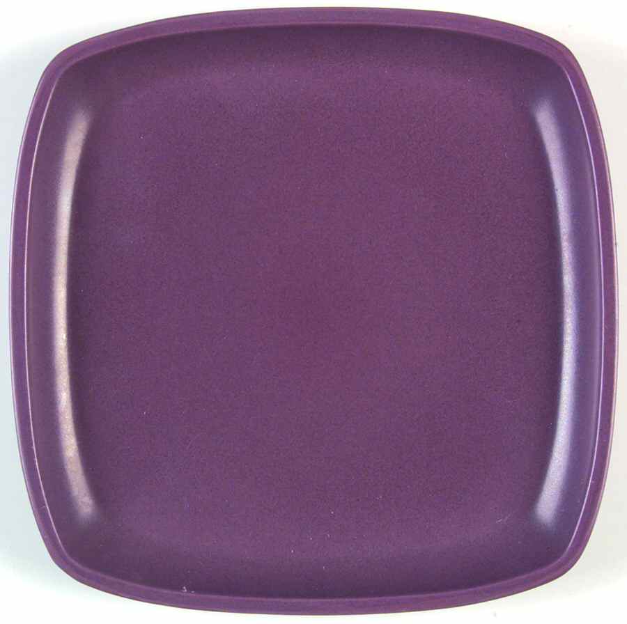 Take Out Squared Aubergine Square Salad Plate by Kenneth Cole Reaction-1