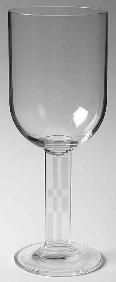 Checkered Past 12 Oz Glassware Wine Goblet by Kenneth Cole Reaction-1