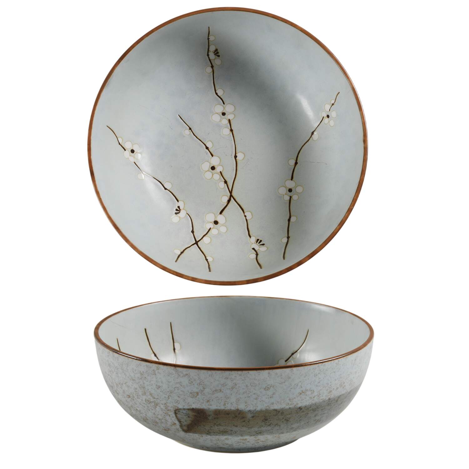 Cherry Blossom 9" Round Vegetable Bowl by Kafuh-1