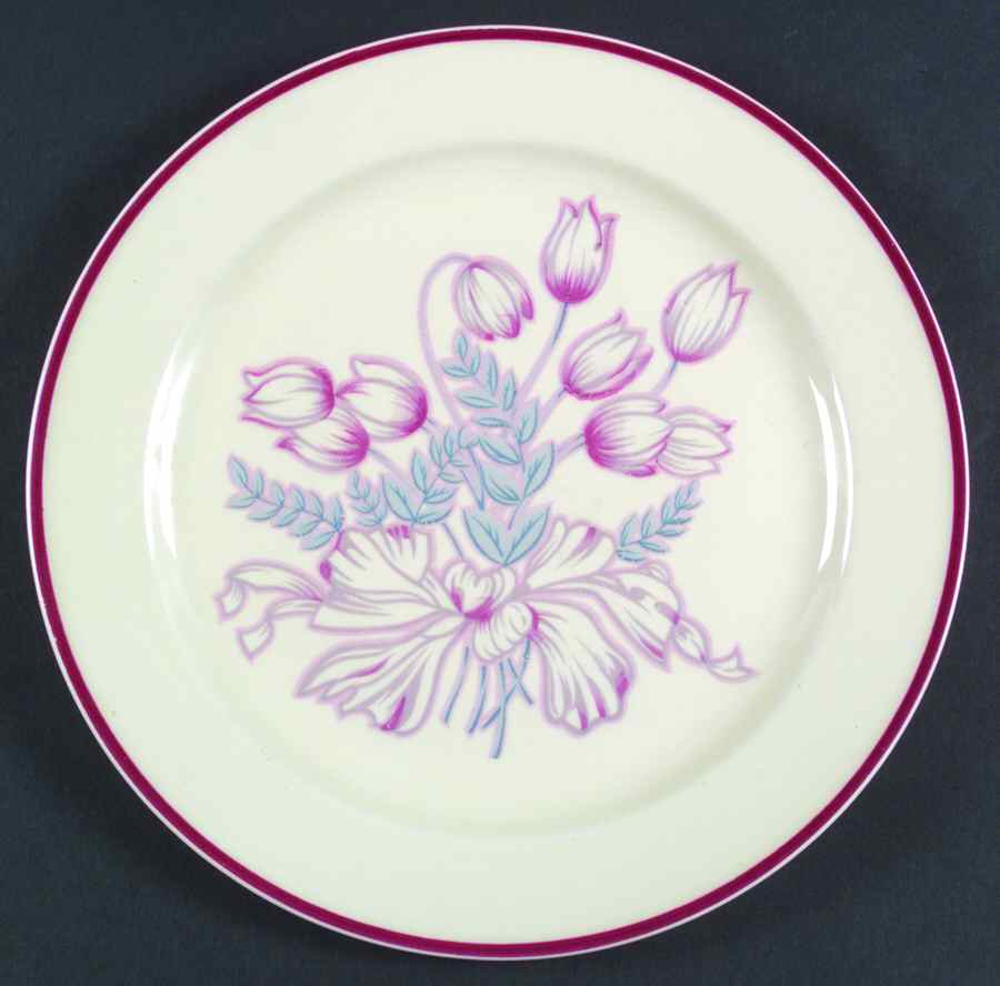 Governors Lady Dinner Plate by Edwin Knowles-1