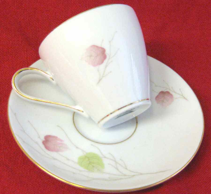 104 Flat Demitasse Cup & Saucer Set by KPM-1