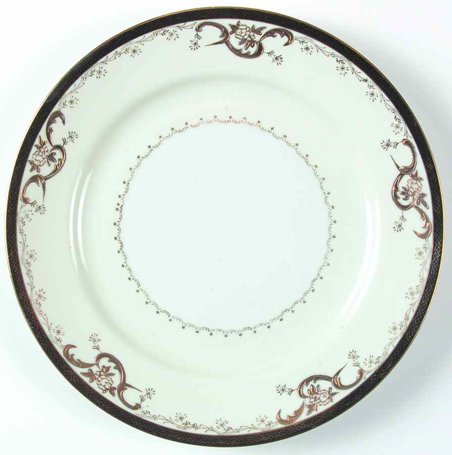 Orched Dinner Plate by Kutani-1